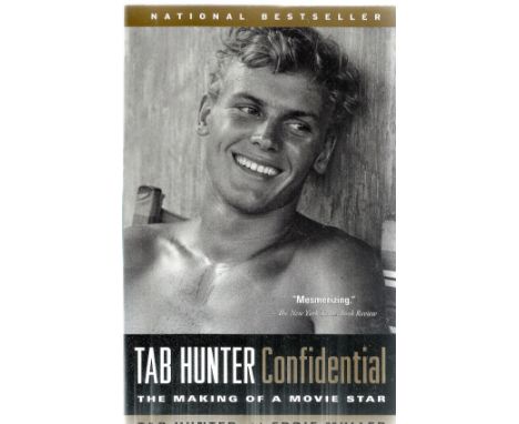 Tab Hunter. Confidential, The Making Of a Movie Star. A First Edition Paperback book. Set within a protective plastic sleeve,