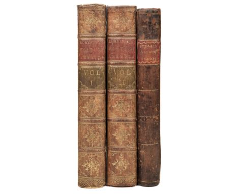 Robertson (William). The History of America, 2 volumes, 1st edition, London: W. Strahan &amp; T. Cadell, 1777, half titles, f