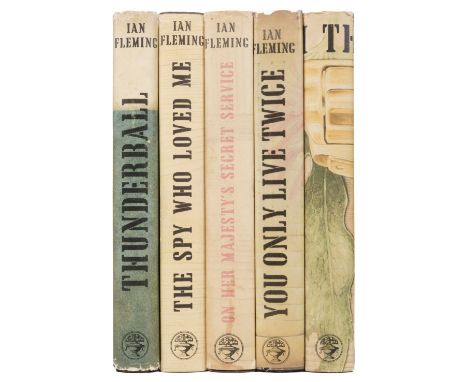 Fleming (Ian). Thunderball, 1st edition, 1st impression, London: Jonathan Cape, 1961, small portions of spotting to front and