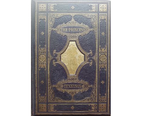 Poetry. A large collection of mostly modern poetry, including The Princess: A Medley, by Alfred Tennyson, London: Edward Moxo