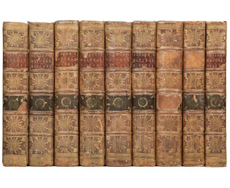 Buffon (Georges Louis Leclerc). Natural History, General and Particular, 2nd edition in English, 9 volumes, London: W. Straha