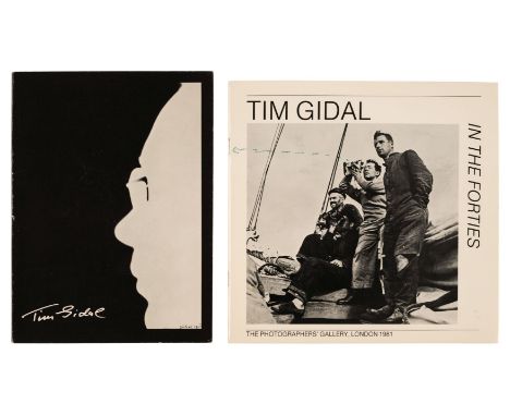 Gidal (Tim). 'In the Thirties', 1st edition, Jerusalem: Jerusalem Post Press, no date, c. 1975, black &amp; white illustratio