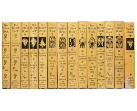 Yellow Book. An Illustrated Quarterly, volumes I-XIII [all published], London: Elkin Matthews &amp; John Lane The Bodley Head