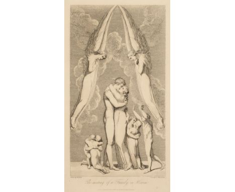 Blake (William, illustrator). Robert Blair, The Grave, A Poem. Illustrated by twelve etchings executed by Louis Schiavonetti,