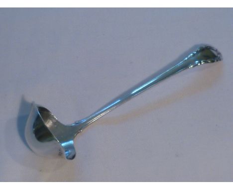 George Jensen silver 925 Lily of the Valley pattern cream ladle, GI mark and London import mark for 1930, length 13cm