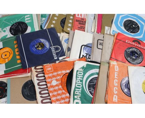 Large Qty of 1960s 7" Singles (Approx 80) to include The Who (2) I'm A Boy, Pictures Of Lily. The Hollies, The Kinks, The Tro