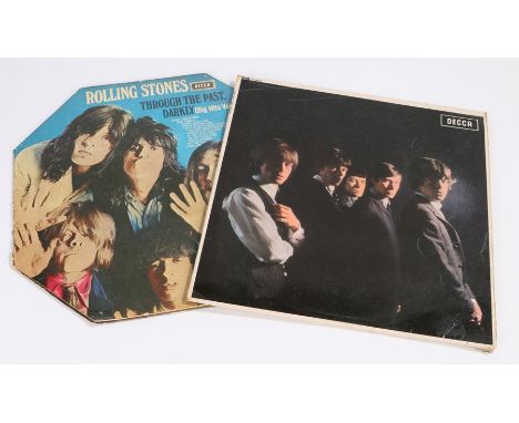 2 x Rolling Stones LPs. Rolling Stones (Decca LK 4605, XARL-6271-1A / 6272-4A mono). Through The Past Darkly (Big Hits Vol.2)
