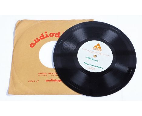 Marianne Faithfull - Baby Blue (Its All Over Now, Baby Blue) 8" Trident Studios Acetate.