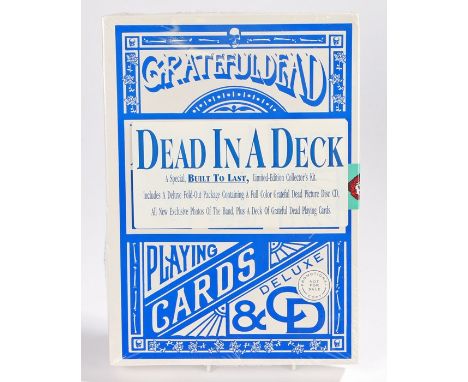 Grateful Dead - Dead In A Deck. Package containing picture disc cd, photos &amp; deck of Grateful Dead playing cards. Promo c