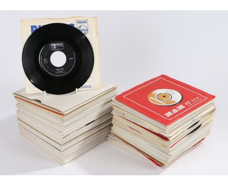 Mixed Collection of approx 120 x 1960s 7" Singles to include The Kinks (3), The Yardbirds, The Ivy League (2), The Pretty Thi