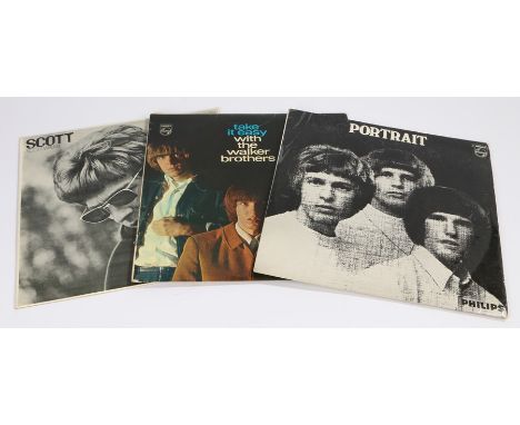1 x Scott Walker &amp; 2 x The Walker Brothers LPs. Scott Walker - Scott (Phillips BL 7816). The Walker Brothers - Take It Ea