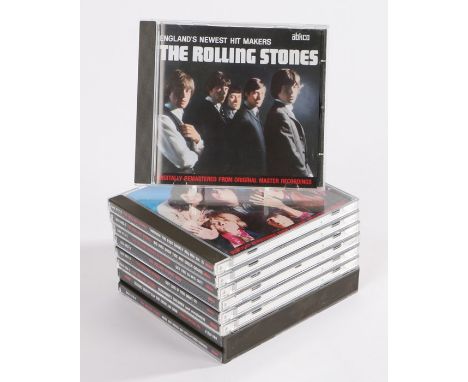 8 x Rolling Stones CDs, all ABCKO re-mastered versions.