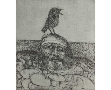 § JOHN BELLANY C.B.E., R.A. (SCOTTISH 1942-2013) RAISED BEACH Signed and numbered 1/45 to margin, etchingDimensions:plate siz