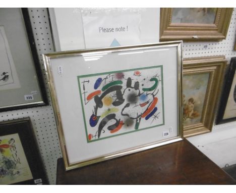 ORIGINAL MIRO LITHOGRAPH