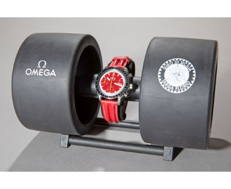 Omega Speedmaster Reduced Racing Red Michael Schumacher Edition Automatic ChronographOmega1996Omega Speedmaster Automatic Chr