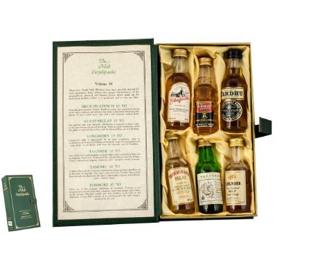 The Malt Encyclopedia - A Selection of Fine Single Malt Whiskies. Comprises 1/ Bruichladdich - Islay 10 Years old. 2/ Glenfar