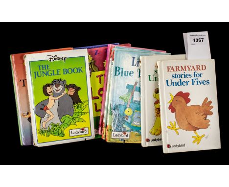 Collection of Ladybird Books for Children, ten in total, comprising: Farmyard Stories for the Under Fives 1992 1st edition; A