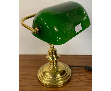 A bankers lamp 