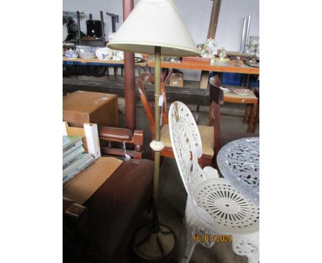 SMALL BRASS MID-20TH CENTURY LAMP STAND, APPROX 120CM