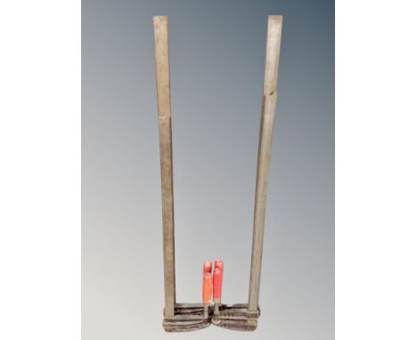 Four Stabil sash clamps 