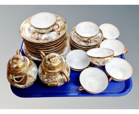 A twenty nine piece 20th century Japanese Export tea service 