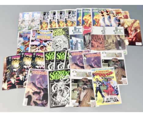 42 modern comics to include DC Superman issue 204 (X3), The New Avengers issue 4 (X2), Conan issue 3 (X3), Ultimate Fantastic