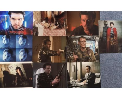 TV and Film collection 10 signed 10x8 inch colour photos names include Danny Strong, Kat Turner, Alexander Vlamos, Phillip Wi