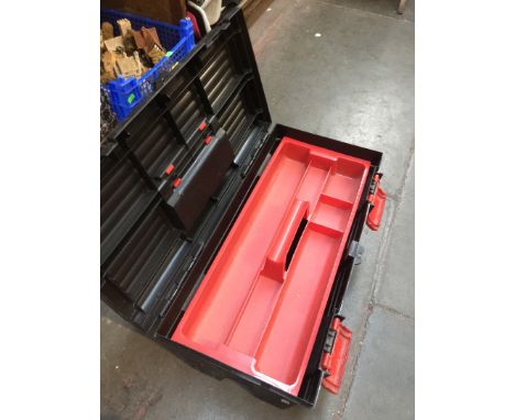 An empty toolbox 