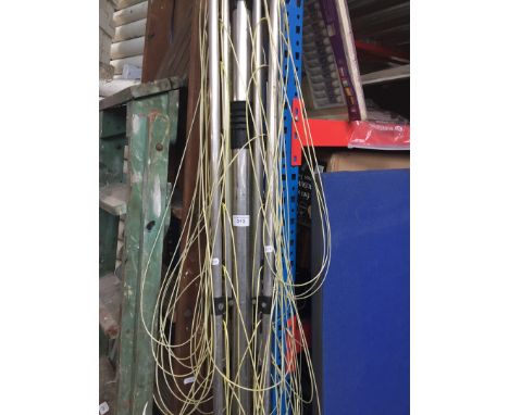 A rotary washing line 