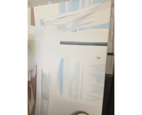 A large artist canvas print 