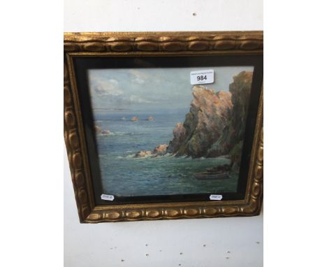 Clara Knight watercolour seascape 