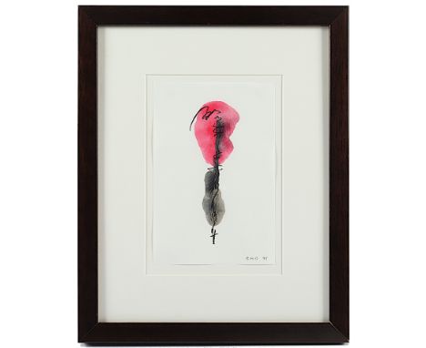 MATSCHINSKY-DENNINGHOFF, Brigitte (1923-2011 Berlin), "o.T.", Zeichnung/Papier, 21 x 14, unten monogrammiert und datiert '99,