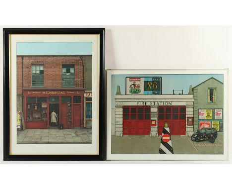 MORITZ, Karl zwei Lithografien, ca. 69 x 50, jeweils nummeriert und handsigniert, R. 