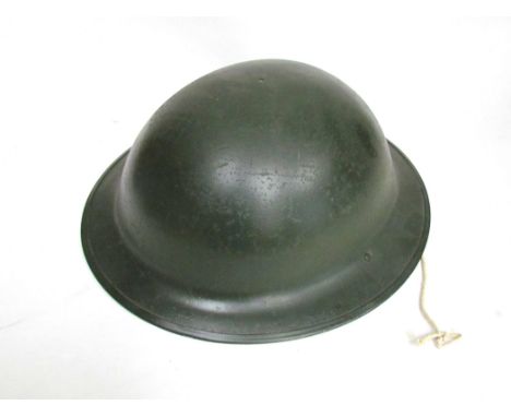 A WWII British helmet shell and a Sea Scouts hat (2) 