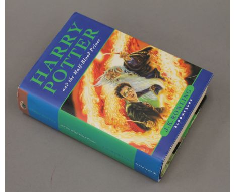 J K Rowling, Harry Potter and the Half Blood Prince, first edition.