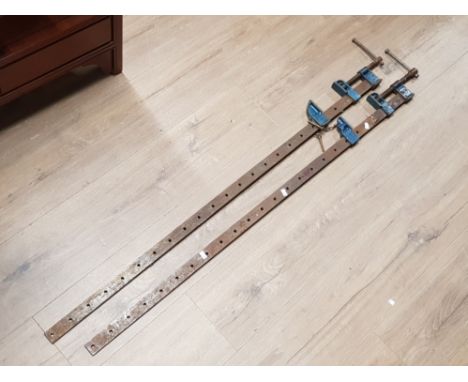 PAIR OF LARGE 4FT SASH CLAMPS