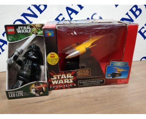 STARWARS EPISODE 1 NABOO STARFIGHTER WAKE UP SYSTEM TOGETHER WITH LEGO STAR WARS LED LIGHT