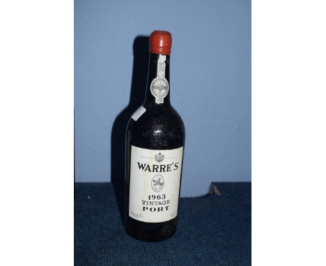 1 bt 1963 Warre Vintage Port 