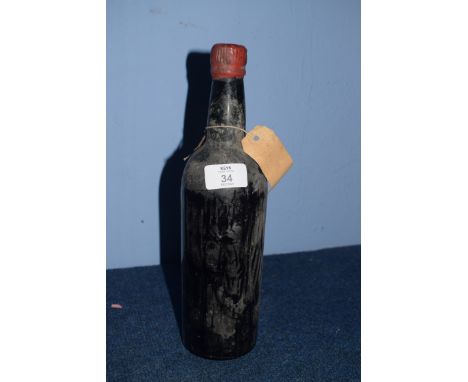 1 bt 1960 Graham Vintage Port with embossed wax capsule 
