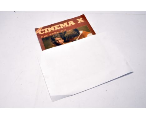 Adult vintage glamour book / magazine group comprising 1 issues of  Cinema X. Volume 7, Issue number 9.