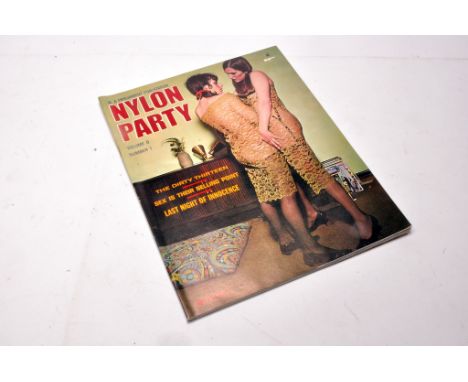Adult vintage glamour book / magazine group comprising 1 issues of  Nylon Party. Vintage US Material.