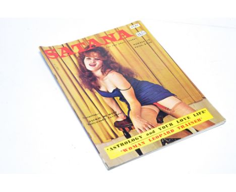 Adult vintage glamour book / magazine single issue comprising USA Publication 'Satana'. 1967.