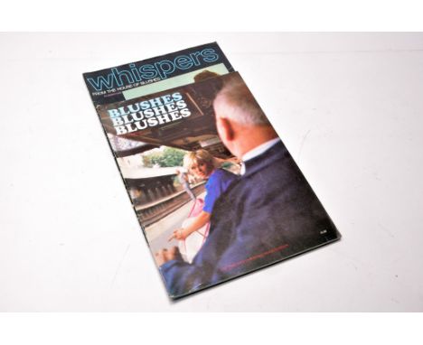 Adult vintage glamour book / magazine group comprising 2 issues of  Blushes. Specialist Material.