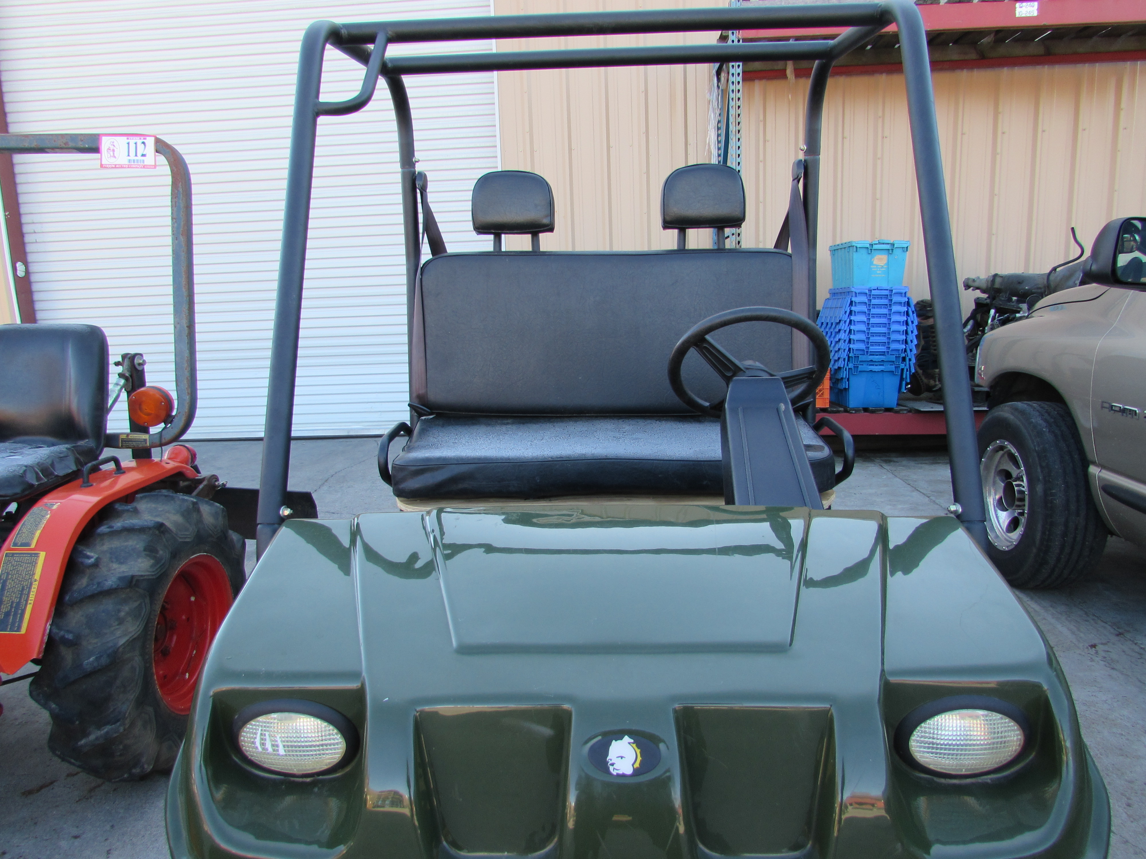 BULLDOG MDL BD700 4X4 SIDE BY SIDE UTV, W/MANUAL DUMP BED, VIN A02372A