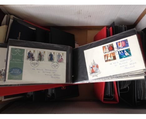 A BOX OF MAINLY FIRST DAY COVERS D