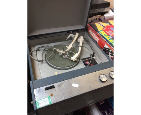 A HMV CASED GRAMOPHONE