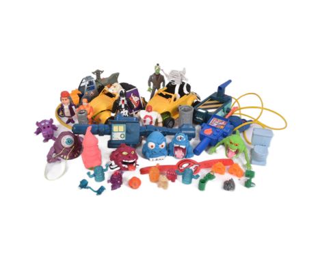 The Real Ghostbusters - Kenner - a collection of assorted vintage 1980s Real Ghostbusters action figures and playsets. Includ