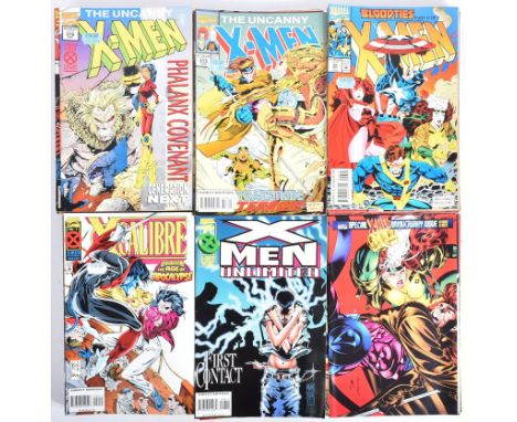 Marvel Comics - a collection of approximately x80 vintage 1990s Marvel Comic books. Largely X-Men interest (plus X-Force, Exc