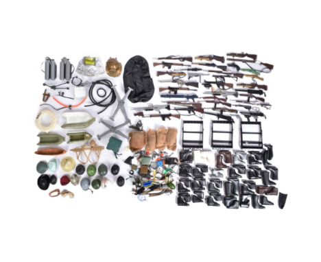 Action Man - a large collection of assorted vintage Palitoy made Action Man accessories. Includes; a large selection of guns 