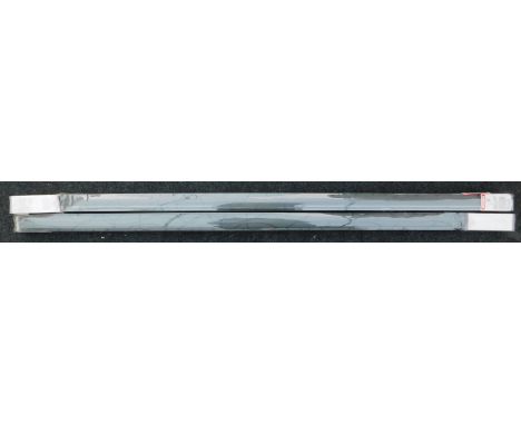 Two 17 Stories Blackout roller blinds in black, RRP £21.99 each, (2).